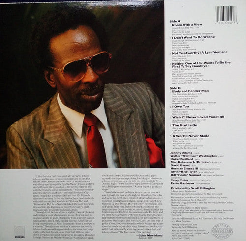 Adams, Johnny - Room With A View Of The Blues (VG+) (Vinyl LP)