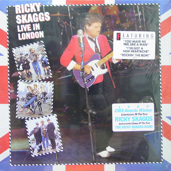 Skaggs, Ricky - Live In London (NM or M-) (Vinyl LP)