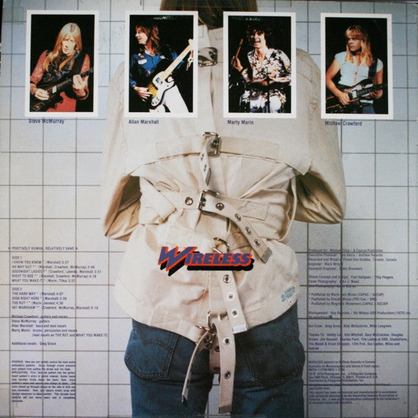 Wireless - Positively Human Relatively Sane (VG+) (Vinyl LP)