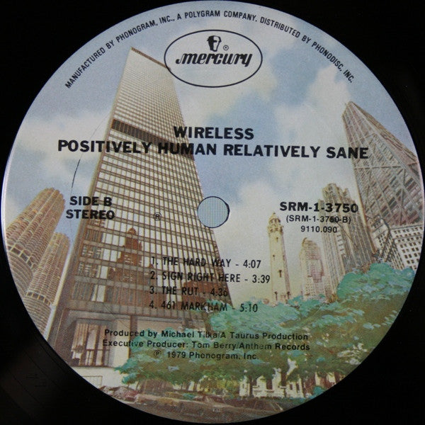 Wireless - Positively Human Relatively Sane (VG+) (Vinyl LP)