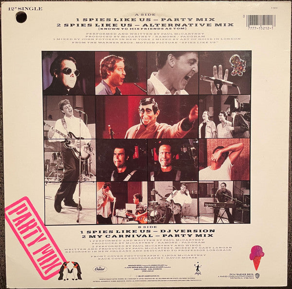McCartney, Paul - Spies Like Us (VG) (Vinyl LP)