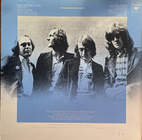 Sutherland Brothers & Quiver - Reach For The Sky (Vinyl, VG+) (Vinyl LP)