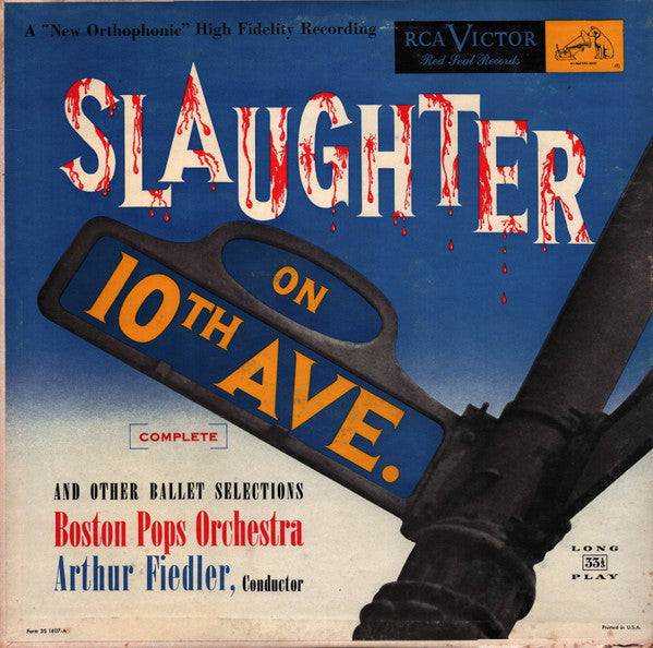 Slaughter On 10th Ave. [Complete] And Other Ballet Selections (VG+) (Vinyl LP)