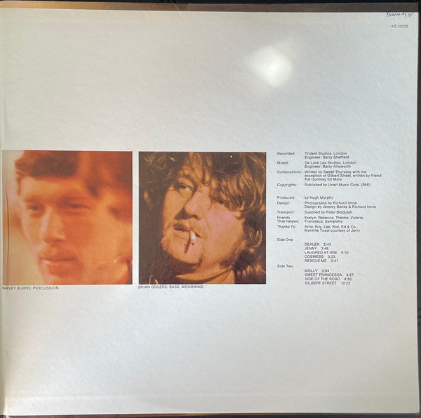 Sweet Thursday - Sweet Thursday (VG) (Vinyl LP)