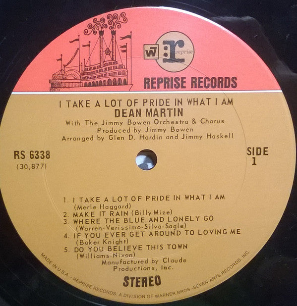 Martin, Dean - I Take A Lot Of Pride In What I Am (VG+) (Vinyl LP)