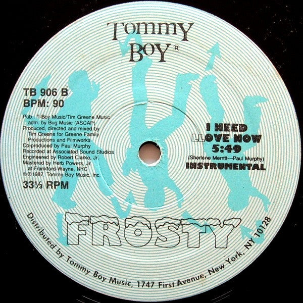 Frosty - I Need Llove Now (VG+) (Vinyl LP)