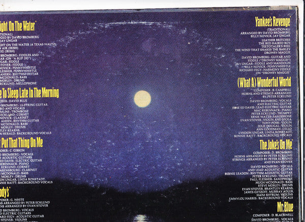 Bromberg, David Band - Midnight On The Water (VG+) (Vinyl LP)