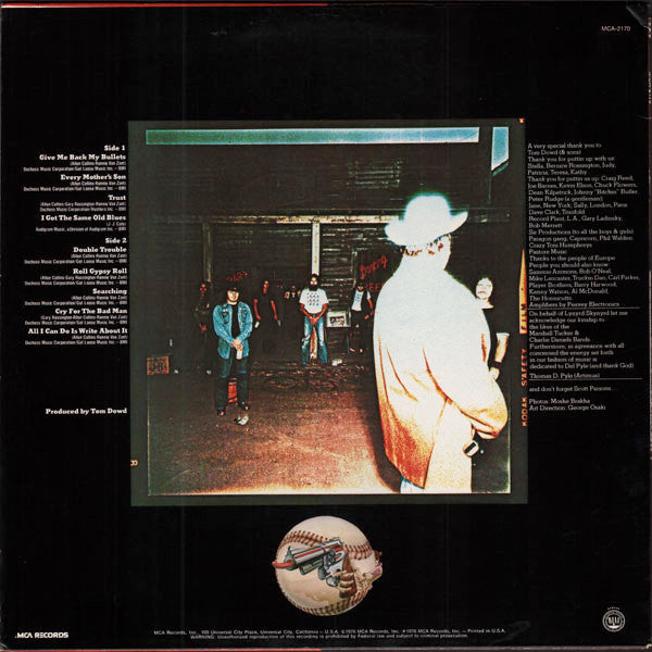 Lynyrd Skynyrd - Gimme Back My Bullets (Vinyl, G+) (Vinyl LP)