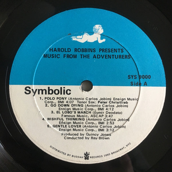 The Adventurers, Music from - Jobim, Antonio Carlos The Ray Brown Orchestra Arranged By Quincy Jones (VG+) (Vinyl LP)
