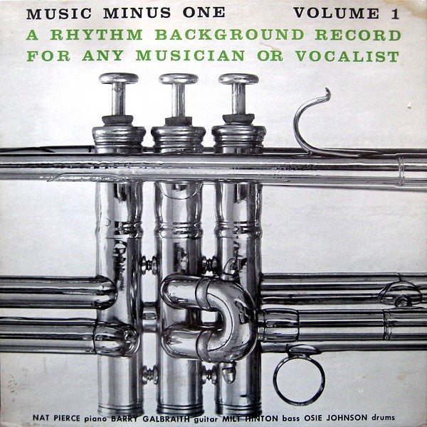 Music Minus One - Volume 1 - A Rhythm Background Record For Any Musician Or Vocalist (VG) (Vinyl LP)