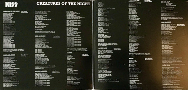 Kiss - Creatures Of The Night (M) (Vinyl LP)