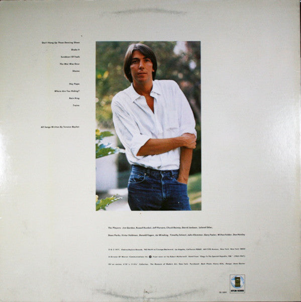 Boylan, Terence - Terence Boylan (VG+) (Vinyl LP)