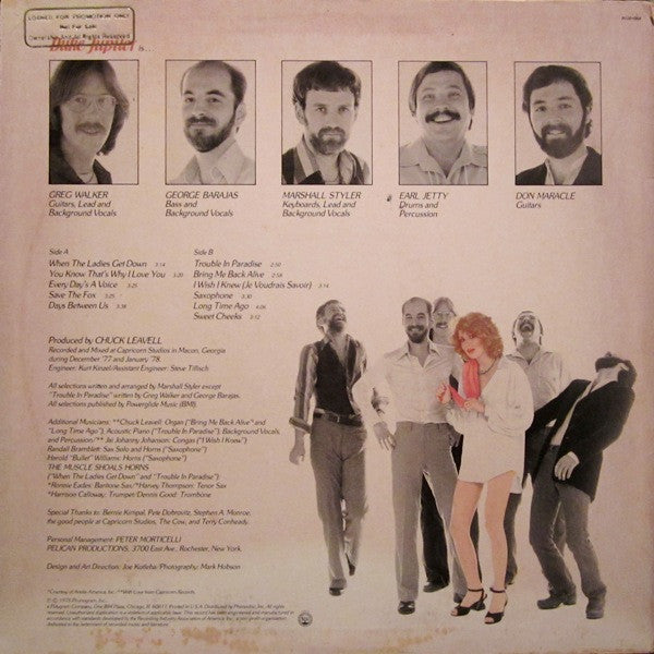 Duke Jupiter - Sweet Cheeks (VG) (Vinyl LP)
