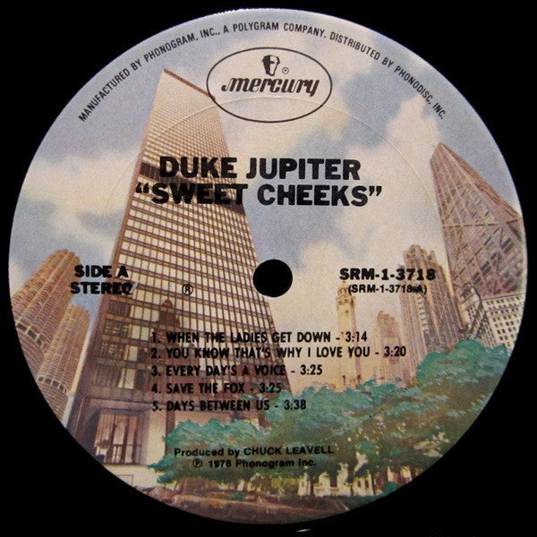 Duke Jupiter - Sweet Cheeks (VG) (Vinyl LP)