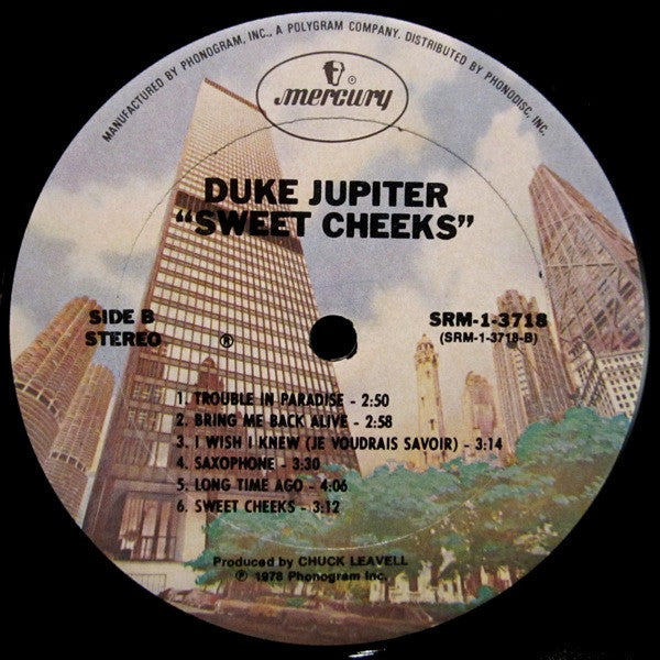 Duke Jupiter - Sweet Cheeks (VG) (Vinyl LP)