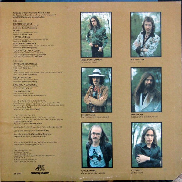 Montgomery, James Band - High Roller (VG+) (Vinyl LP)