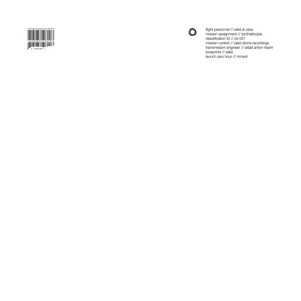 zake & Ossa - Syntheticopia (Vinyl, VG+) (Vinyl LP)