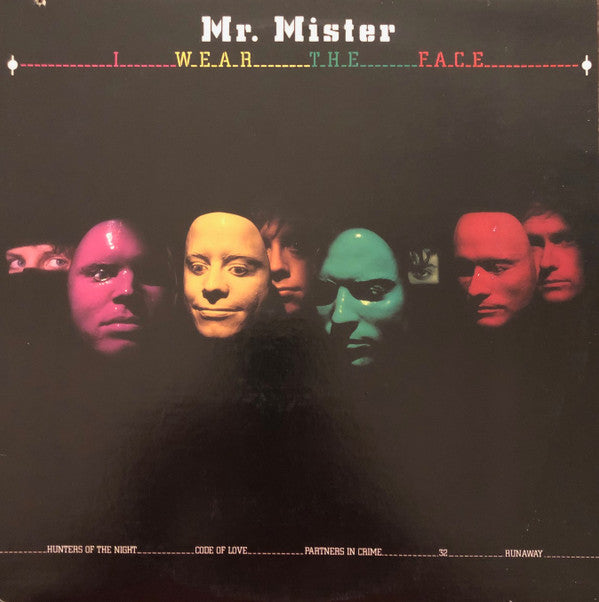 Mr. Mister - I Wear The Face (NM or M-) (Vinyl LP)