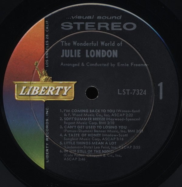 London, Julie - The Wonderful World Of Julie London (NM or M-) (Vinyl LP)