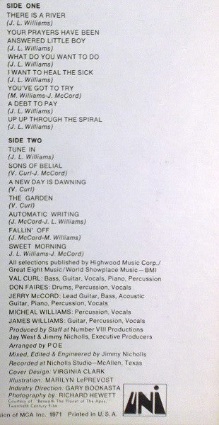 Poe - Up Through The Spiral (VG) (Vinyl LP)