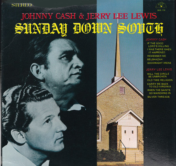 Cash, Johnny & Jerry Lee Lewis - Sunday Down South (Vinyl, VG) (Vinyl LP)