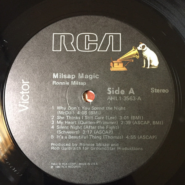 Ronnie Milsap - Milsap Magic (NM or M-) (Vinyl LP)