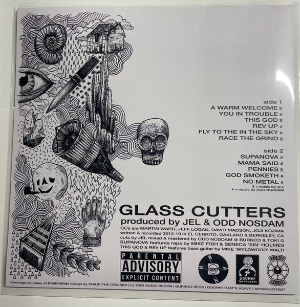 Glass Cutters - Glass Cutters  (VG) (Vinyl LP)