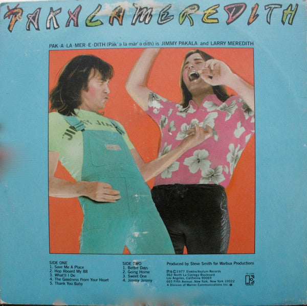 Pakalameredith - Pakalameredith (VG+) (Vinyl LP)