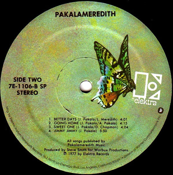 Pakalameredith - Pakalameredith (VG+) (Vinyl LP)