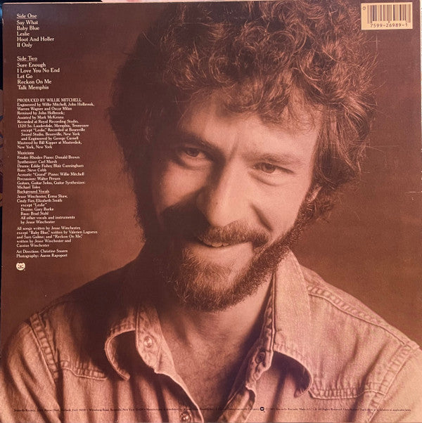 Winchester, Jesse - Talk Memphis (VG+) (Vinyl LP)