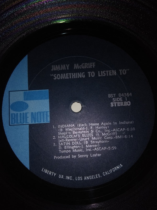 McGriff, Jimmy - Something To Listen To (VG) (Vinyl LP)