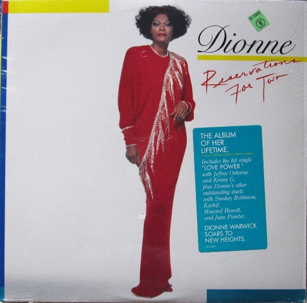 Warwick, Dionne - Reservations For Two (VG+) (Vinyl LP)