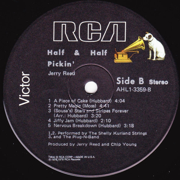 Reed, Jerry - Half Singin' & Half Pickin' (VG+) (Vinyl LP)
