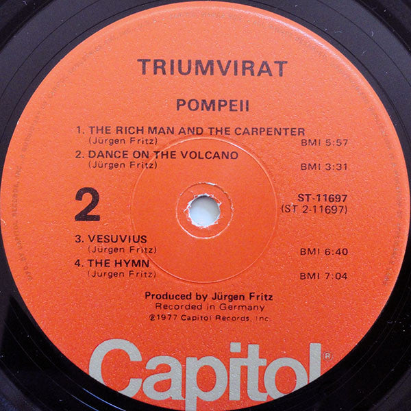 Triumvirat - Pompeii (Vinyl, G+) (Vinyl LP)