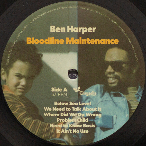 Harper, Ben - Bloodline Maintenance (Vinyl, VG+) (Vinyl LP)