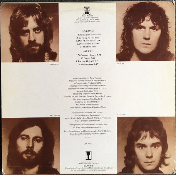 Charlie - No Second Chance (VG+) (Vinyl LP)