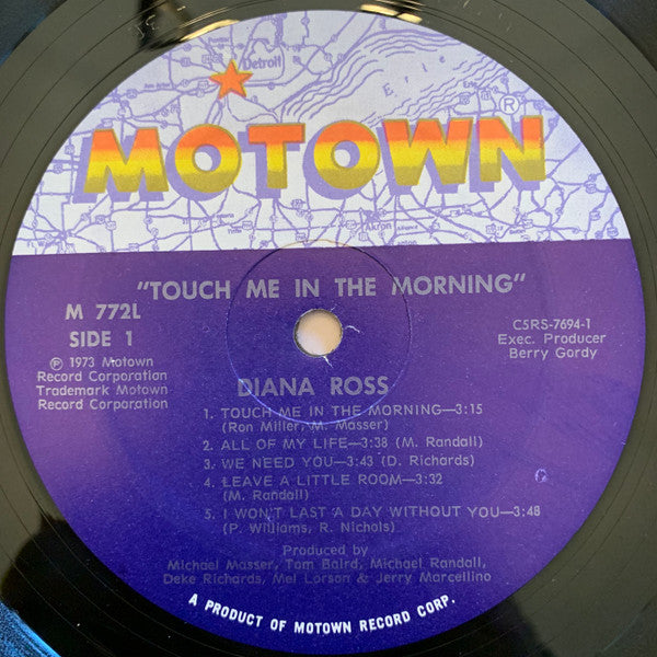 Ross, Diana - Touch Me In The Morning (VG) (Vinyl LP)