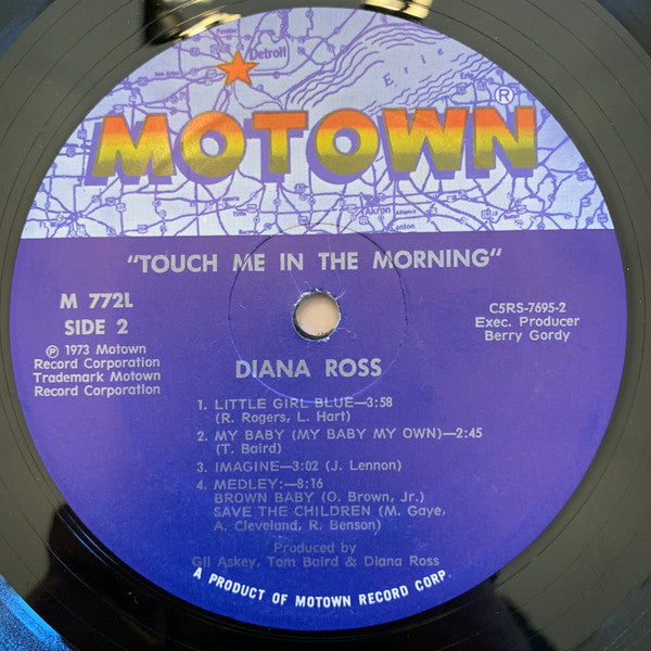 Ross, Diana - Touch Me In The Morning (VG) (Vinyl LP)