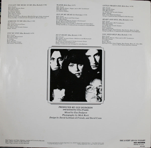 Dee, Kiki Band - I've Got The Music In Me (VG) (Vinyl LP)