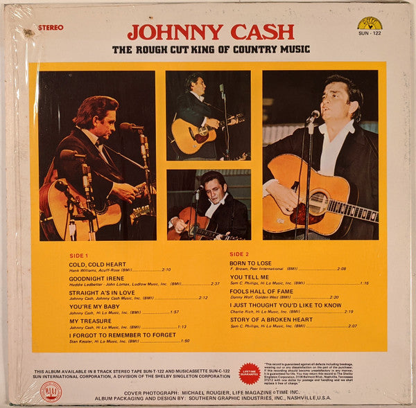 Cash, Johnny - The Rough Cut King of Country Music (Vinyl, VG) (Vinyl LP)