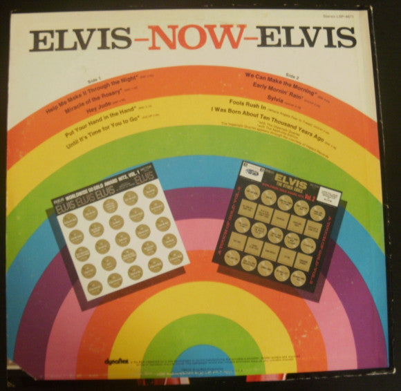 Elvis - Elvis Now (Vinyl, G+) (Vinyl LP)