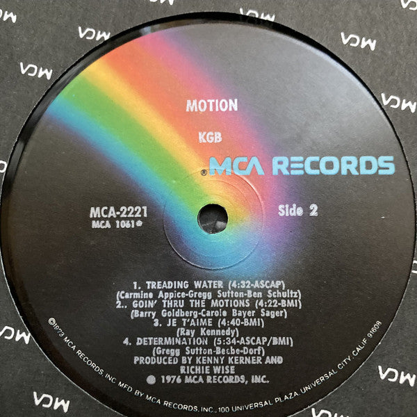 KGB  - Motion (VG) (Vinyl LP)