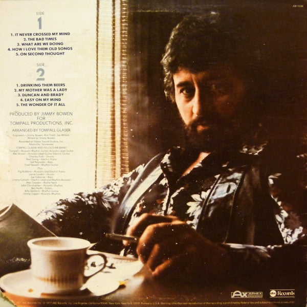 Glaser, Tompall - The Wonder Of It All (VG) (Vinyl LP)