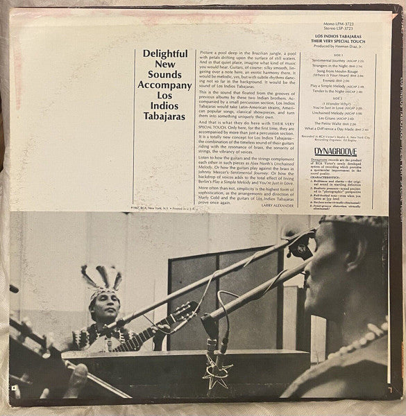 Los Indios Tabajaras - Their Very Special Touch (VG+) (Vinyl LP)