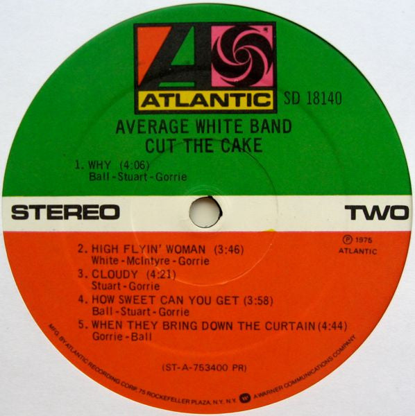 Average White Band - Cut The Cake (Vinyl, VG) (Vinyl LP)
