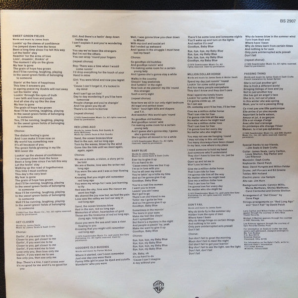 Seals & Crofts - Get Closer (VG) (Vinyl LP)