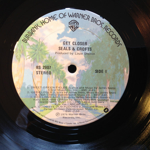 Seals & Crofts - Get Closer (VG) (Vinyl LP)
