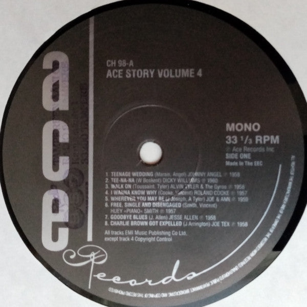 Various - Ace Story Volume 4 (VG+) (Vinyl LP)
