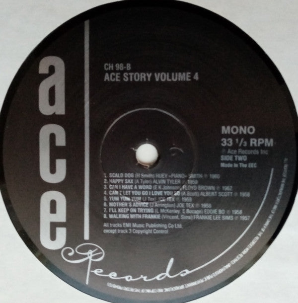 Various - Ace Story Volume 4 (VG+) (Vinyl LP)