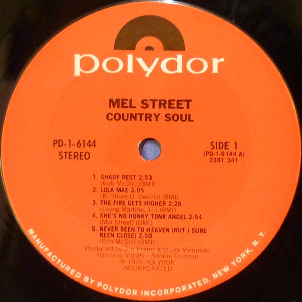 Street, Mel - Country Soul (VG+) (Vinyl LP)